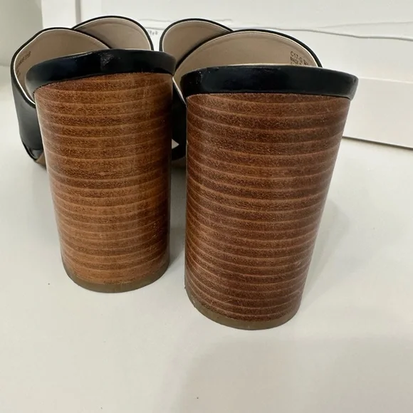 Cole Haan Leather Sandals 4" size 10.5 - Picture 5 of 10